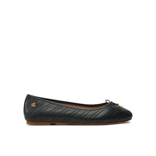 LAUREN RALPH LAUREN Baleriny Jayna 802951489001 Czarny ze sklepu MODIVO w kategorii Balerinki - zdjęcie 182622744