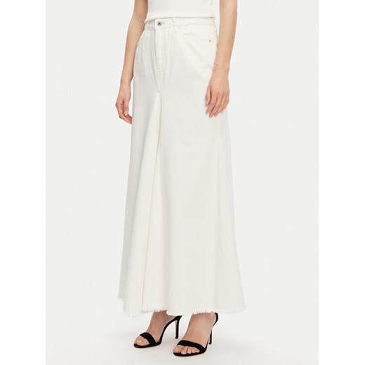 Guess Spódnica ołówkowa W5GD95 D5N92 Biały Regular Fit ze sklepu MODIVO w kategorii Spódnice - zdjęcie 182622760