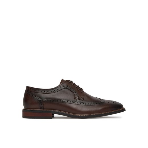 Gino Rossi Półbuty GINO-01 125AM Brązowy ze sklepu MODIVO w kategorii Buty eleganckie męskie - zdjęcie 182622764