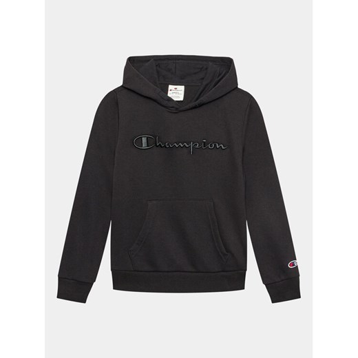 Champion Bluza 306340 Czarny Regular Fit ze sklepu MODIVO w kategorii Bluzy chłopięce - zdjęcie 182622770