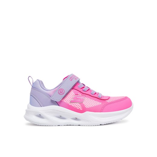 Skechers Sneakersy Skechers Sola Glow-Ombre Deluxe 303714L/LVPK Fioletowy ze sklepu MODIVO w kategorii Buty sportowe dziecięce - zdjęcie 182622822
