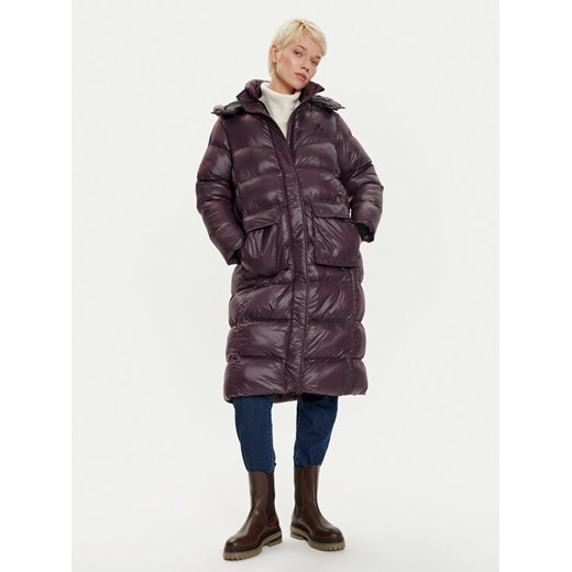 Whistler Kurtka zimowa Lakewood W Long Puffer W243266 Brązowy Regular Fit ze sklepu MODIVO w kategorii Kurtki damskie - zdjęcie 182622971