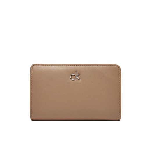 Calvin Klein Duży Portfel Damski Ck Daily Medium Bifold_Pbl K60K613075 Beżowy ze sklepu MODIVO w kategorii Portfele damskie - zdjęcie 182623002