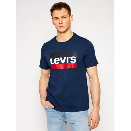 Levi's® T-Shirt Sportswear Graphic Tee 39636-0003 Granatowy Regular Fit ze sklepu MODIVO w kategorii T-shirty męskie - zdjęcie 182623014
