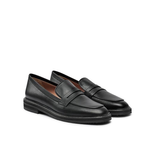 Pollini Lordsy SA10093G1LTDG000 Czarny ze sklepu MODIVO w kategorii Lordsy damskie - zdjęcie 182623073