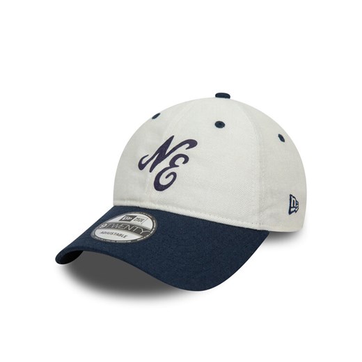New Era Czapka z daszkiem Linen Script 920 Ne 60503546 Écru ze sklepu MODIVO w kategorii Czapki z daszkiem męskie - zdjęcie 182623163