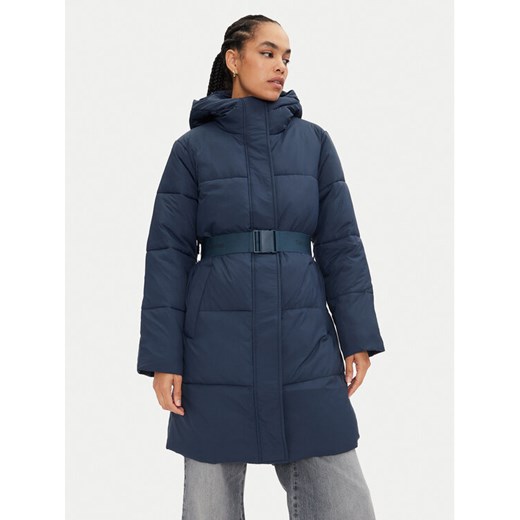 Calvin Klein Jeans Kurtka zimowa J20J224122 Granatowy Relaxed Fit ze sklepu MODIVO w kategorii Kurtki damskie - zdjęcie 182623190