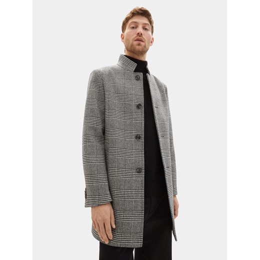 Tom Tailor Płaszcz przejściowy 1037407 Szary Regular Fit ze sklepu MODIVO w kategorii Płaszcze męskie - zdjęcie 182623244