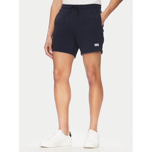 Helly Hansen Szorty sportowe Terry Loop 54291 Granatowy Regular Fit ze sklepu MODIVO w kategorii Spodenki męskie - zdjęcie 182623290