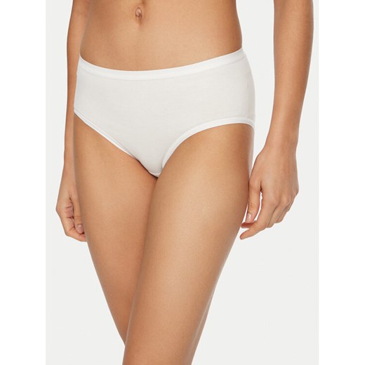 Triumph Komplet 2 par fig klasycznych z wysokim stanem Sense Of Cotton 10225046 Biały ze sklepu MODIVO w kategorii Majtki damskie - zdjęcie 182623321
