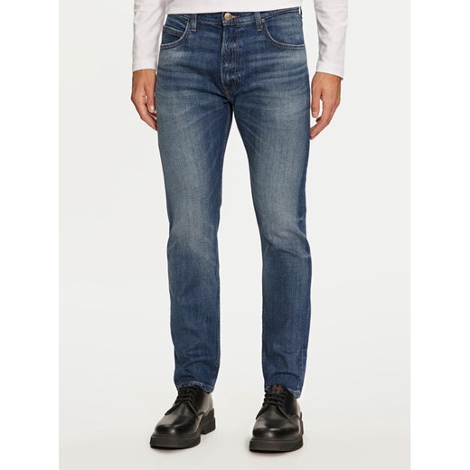 Lee Jeansy Rider 112359539 Niebieski Straight Fit ze sklepu MODIVO w kategorii Jeansy męskie - zdjęcie 182623330