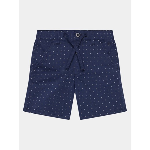 United Colors Of Benetton Szorty jeansowe 4PA2G901J Granatowy Regular Fit ze sklepu MODIVO w kategorii Spodenki chłopięce - zdjęcie 182623531