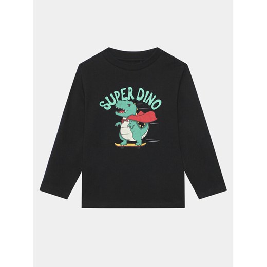 OVS Bluzka 1821438 Czarny Regular Fit ze sklepu MODIVO w kategorii T-shirty chłopięce - zdjęcie 182623532