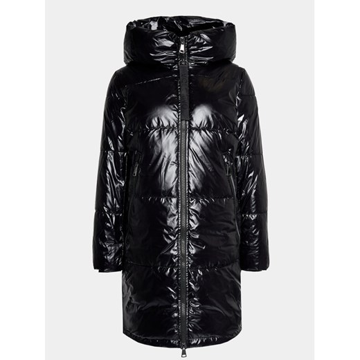 Volcano Kurtka zimowa J-Blanc L22053-W24 Czarny Regular Fit ze sklepu MODIVO w kategorii Kurtki damskie - zdjęcie 182623533