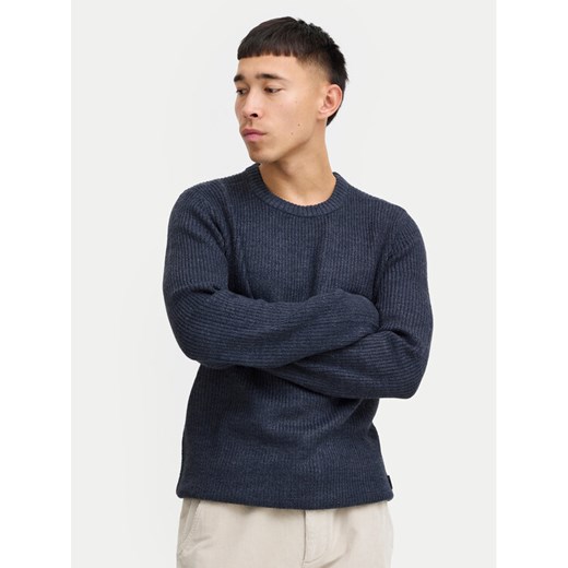 Blend Sweter 20717277 Granatowy Regular Fit ze sklepu MODIVO w kategorii Swetry męskie - zdjęcie 182623652