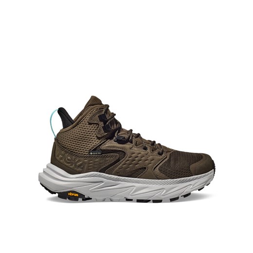 Hoka Trekkingi Anacapa 2 Mid GTX GORE-TEX 1141633 Zielony ze sklepu MODIVO w kategorii Buty trekkingowe męskie - zdjęcie 182623660