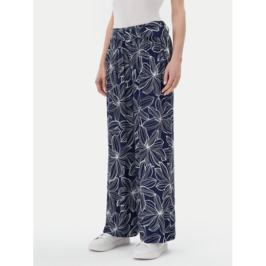 Olsen Spodnie materiałowe 14002153 Granatowy Relaxed Fit ze sklepu MODIVO w kategorii Spodnie damskie - zdjęcie 182623774