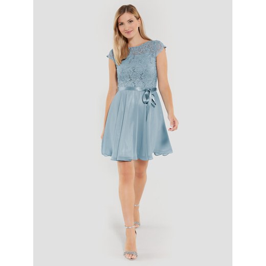 Swing Sukienka koktajlowa 77760510 Niebieski Regular Fit ze sklepu MODIVO w kategorii Sukienki - zdjęcie 182623803