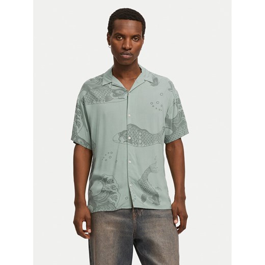Jack&Jones Koszula Jeff 12268465 Zielony Relaxed Fit ze sklepu MODIVO w kategorii Koszule męskie - zdjęcie 182623850