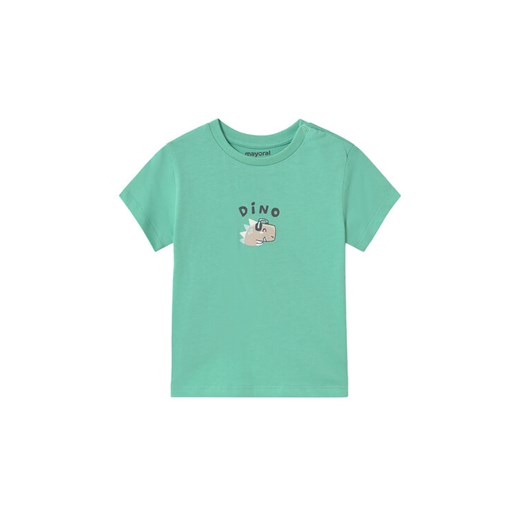 Mayoral T-Shirt 1062 Zielony Regular Fit ze sklepu MODIVO w kategorii Kaftaniki i bluzki - zdjęcie 182623874