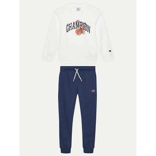 Champion Dres 307111 Biały Regular Fit ze sklepu MODIVO w kategorii Komplety chłopięce - zdjęcie 182623884