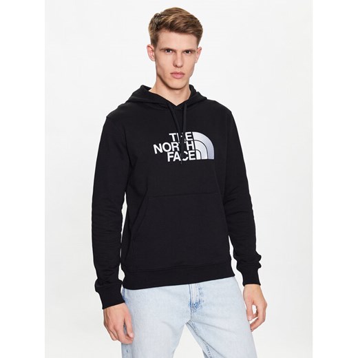 The North Face Bluza Light Drew Peak NF00A0TE Czarny Regular Fit ze sklepu MODIVO w kategorii Bluzy męskie - zdjęcie 182623984