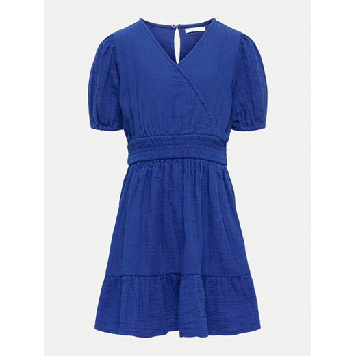 Kids ONLY Sukienka letnia Thyra 15339620 Niebieski Regular Fit ze sklepu MODIVO w kategorii Sukienki dziewczęce - zdjęcie 182624013
