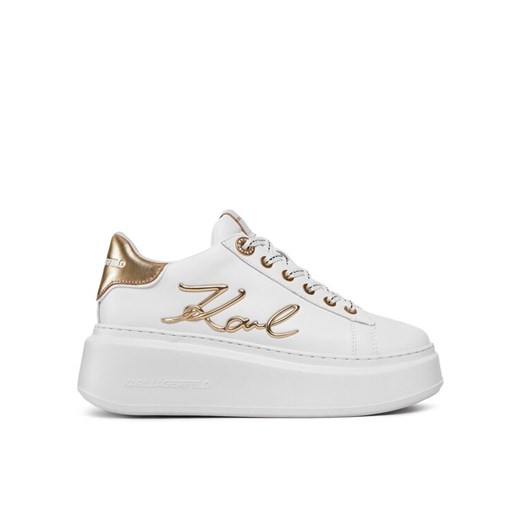 KARL LAGERFELD Sneakersy KL63510A Biały ze sklepu MODIVO w kategorii Buty sportowe dziecięce - zdjęcie 182624022