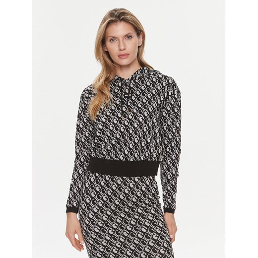 Guess Bluza Gl Logo V4RQ13 KC2X2 Czarny Regular Fit ze sklepu MODIVO w kategorii Bluzy damskie - zdjęcie 182624041