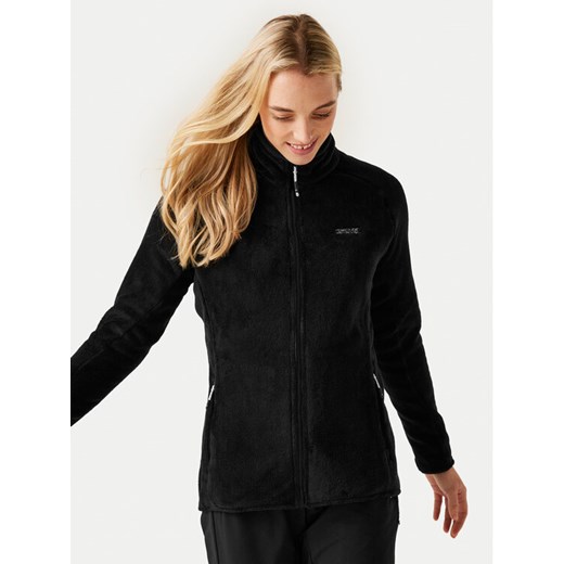 Regatta Polar Lakara Fluffy RWA656 Czarny Regular Fit ze sklepu MODIVO w kategorii Bluzy damskie - zdjęcie 182624134