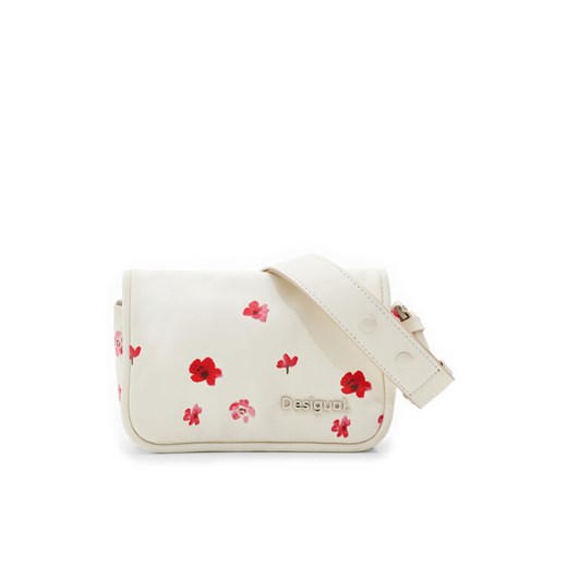 Desigual Torebka 24SAXP77 Écru ze sklepu MODIVO w kategorii Listonoszki - zdjęcie 182624152