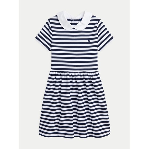 Polo Ralph Lauren Sukienka codzienna 312940613001 Granatowy Regular Fit ze sklepu MODIVO w kategorii Sukienki dziewczęce - zdjęcie 182624154