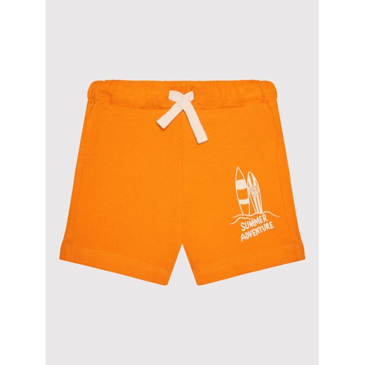 United Colors Of Benetton Szorty sportowe 3BL0G900G Pomarańczowy Regular Fit ze sklepu MODIVO w kategorii Spodenki niemowlęce - zdjęcie 182624223