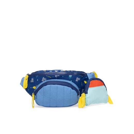Nelli Blu Saszetka nerka NEL-C-009-05 Granatowy ze sklepu MODIVO w kategorii Saszetki - zdjęcie 182624381