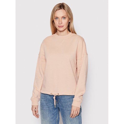 Urban Classics Bluza Crew TB1523 Różowy Oversize ze sklepu MODIVO w kategorii Bluzy damskie - zdjęcie 182624413