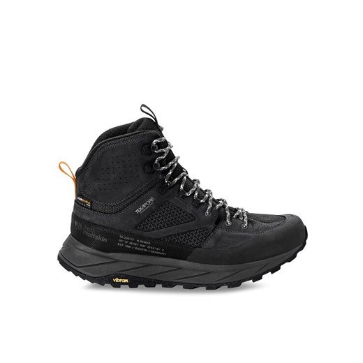 Jack Wolfskin Trekkingi Terraquest Texapore Mid M 4056381 Czarny ze sklepu MODIVO w kategorii Buty trekkingowe męskie - zdjęcie 182624560