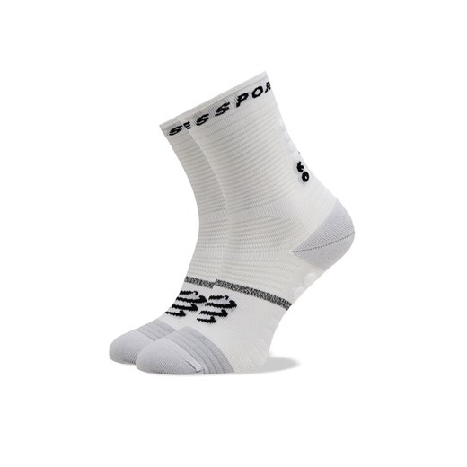 Compressport Skarpety wysokie unisex Pro Marathon V 2.0 SMCU3780002 Biały ze sklepu MODIVO w kategorii Skarpetki damskie - zdjęcie 182624582