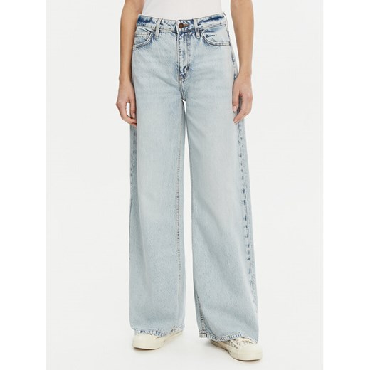 Guess Jeansy W5RA82 D5BO0 Niebieski Regular Fit ze sklepu MODIVO w kategorii Jeansy damskie - zdjęcie 182624631