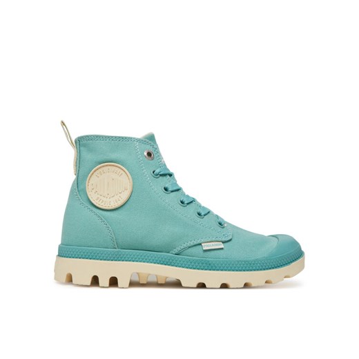 Palladium Trapery Pampa Duo Chrome 74470-384-M Turkusowy ze sklepu MODIVO w kategorii Workery damskie - zdjęcie 182624672