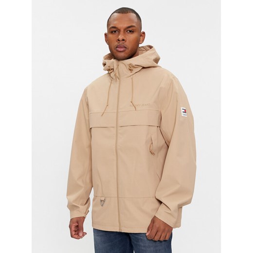 Tommy Jeans Kurtka przejściowa Chicago DM0DM17889 Beżowy Regular Fit ze sklepu MODIVO w kategorii Kurtki męskie - zdjęcie 182624692