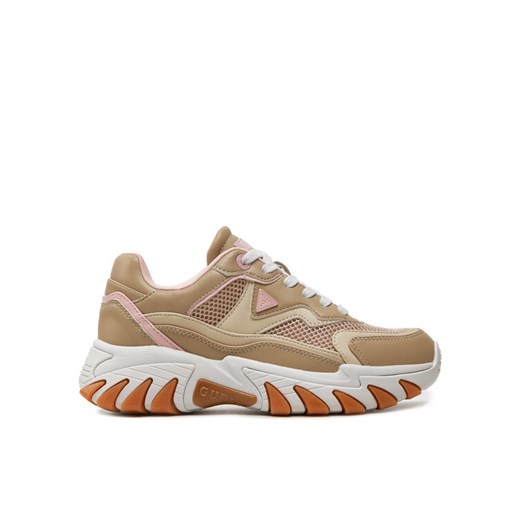Guess Sneakersy Nowah FLTNOW ELE12 Beżowy Guess 36 MODIVO