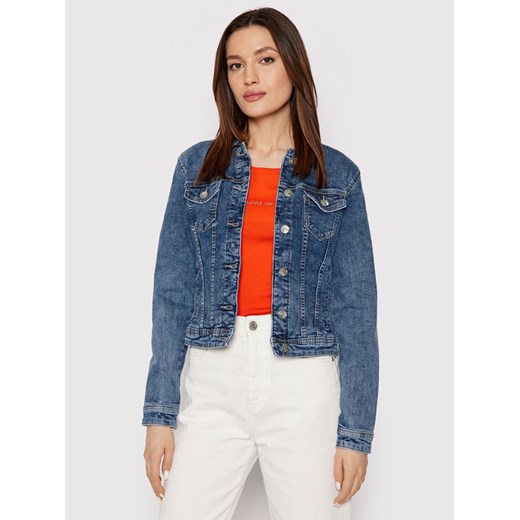 ONLY Kurtka jeansowa Tia 15170682 Granatowy Regular Fit ze sklepu MODIVO w kategorii Kurtki damskie - zdjęcie 182624733