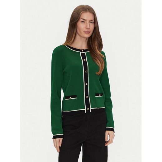 Luisa Spagnoli Kardigan Materiale 58508 Zielony Regular Fit ze sklepu MODIVO w kategorii Swetry damskie - zdjęcie 182624751