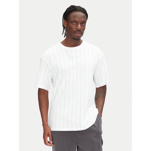 Karl Kani T-Shirt PD00005363 Biały Regular Fit ze sklepu MODIVO w kategorii T-shirty męskie - zdjęcie 182624784