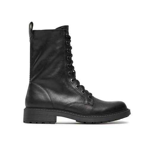 Clarks Trapery Orinoco2 Style 261636234 Czarny ze sklepu MODIVO w kategorii Botki - zdjęcie 182624830
