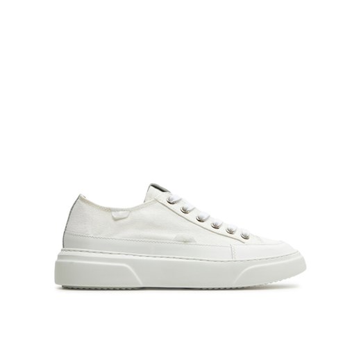 Inuikii Sneakersy Canvas Lex Low 50102-991 Biały ze sklepu MODIVO w kategorii Trampki męskie - zdjęcie 182624833