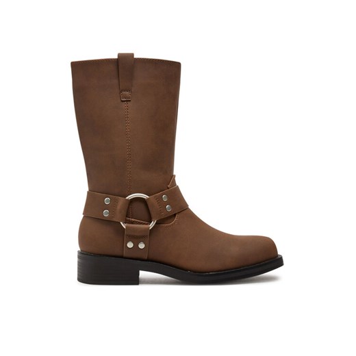 ONLY Shoes Botki 15329812 Brązowy ze sklepu MODIVO w kategorii Botki - zdjęcie 182624963