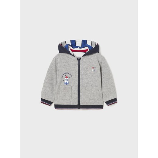Mayoral Bluza 2.445 Szary Regular Fit ze sklepu MODIVO w kategorii Bluzy i swetry - zdjęcie 182625012