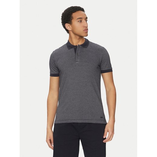 Geox Polo M5510N T3250 F4148 Granatowy Regular Fit ze sklepu MODIVO w kategorii T-shirty męskie - zdjęcie 182625041