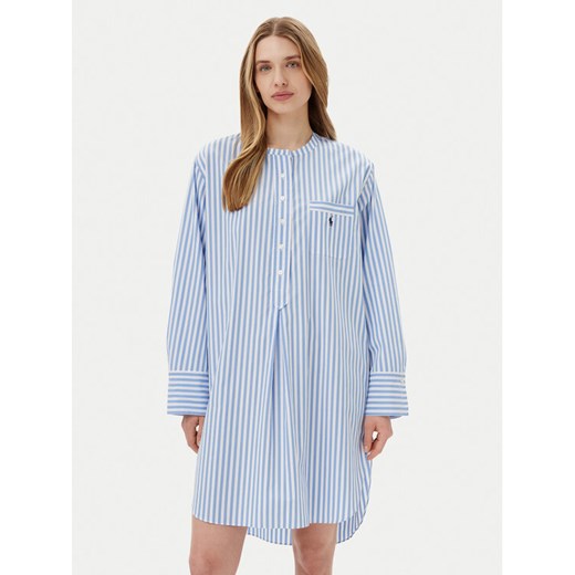Polo Ralph Lauren Koszula nocna 4P9005 Zielony Relaxed Fit ze sklepu MODIVO w kategorii Koszule nocne - zdjęcie 182625174